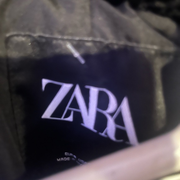 Zara women's textured coat size small - Picture 5 of 7